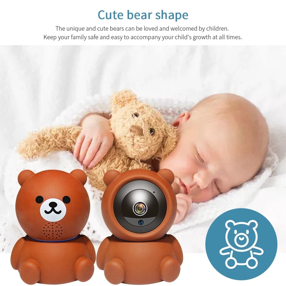 1080P WiFi IP Camera with Auto Tracking and Night Vision for Home Security