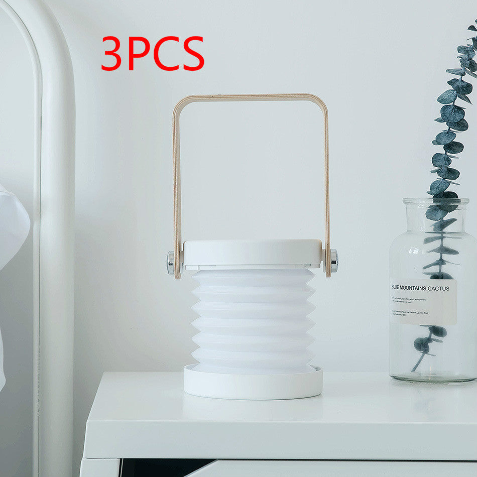 Foldable Touch Dimmable LED Reading Night Light, Rechargeable