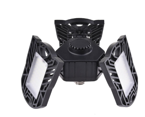 Deformable Garage Light 60W LED Radar Sensor for Warehouse and Home