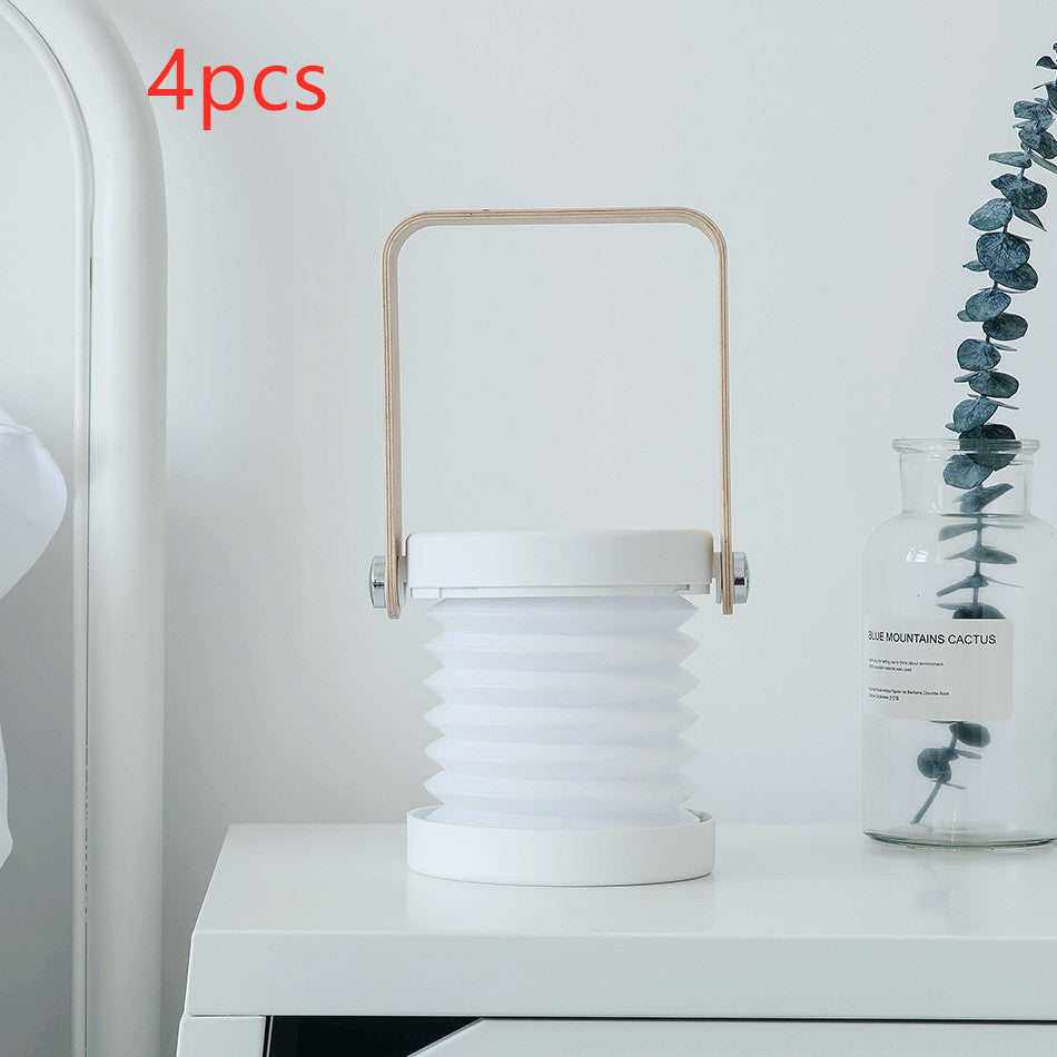 Foldable Touch Dimmable LED Reading Night Light, Rechargeable
