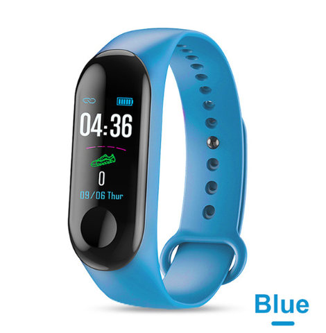 Smart Bracelet with Heart Rate and Blood Pressure Display for Exercise