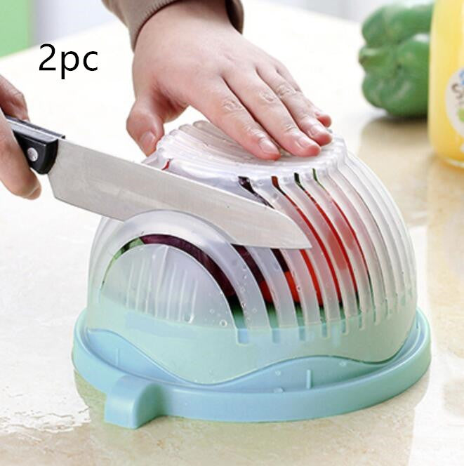 Creative Salad Cutter for Fruit and Vegetables, Easy Kitchen Prep