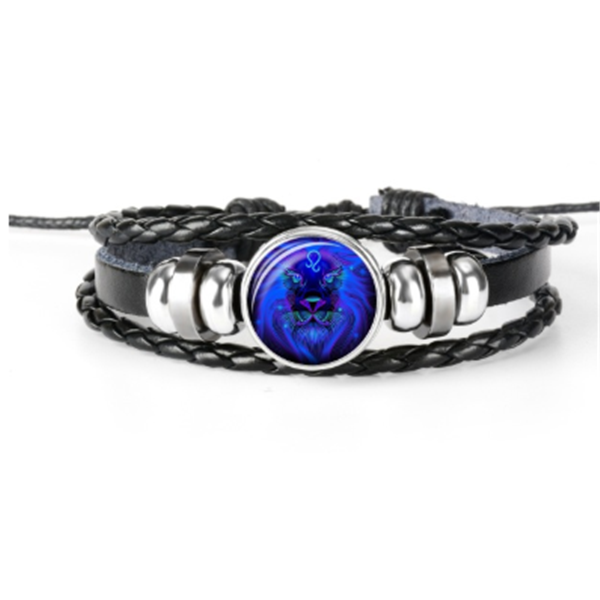 12 Zodiac Constellation Luminous Braided Bracelet for Everyone