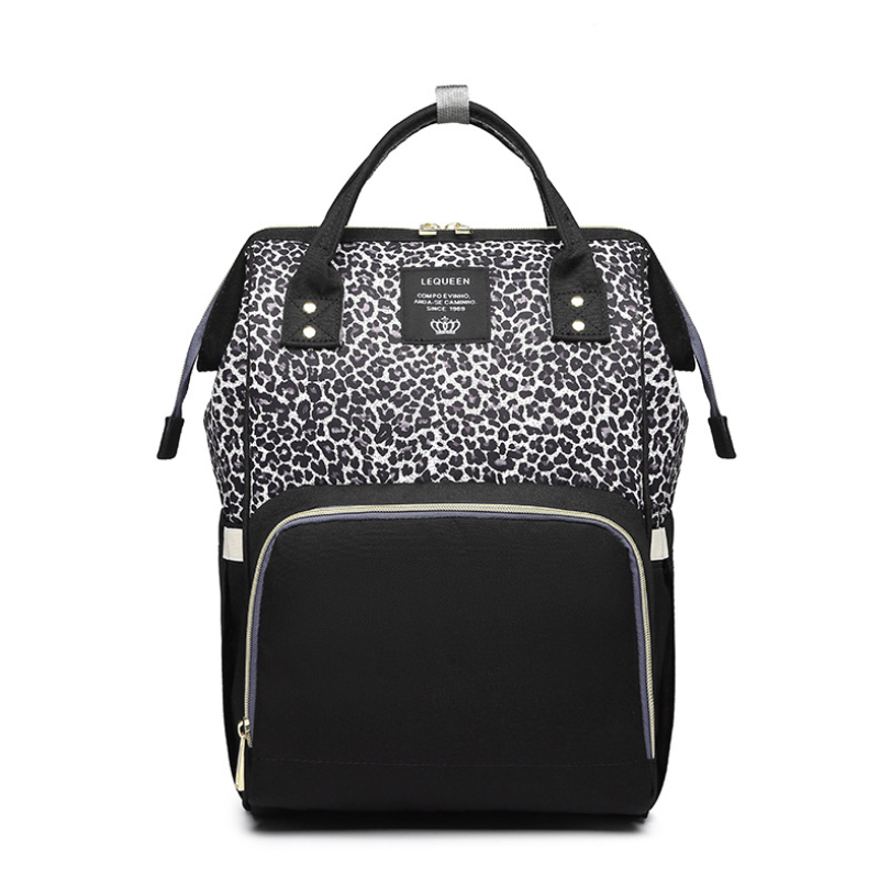 Large Capacity Mummy Nappy Bag with Bottle Pockets