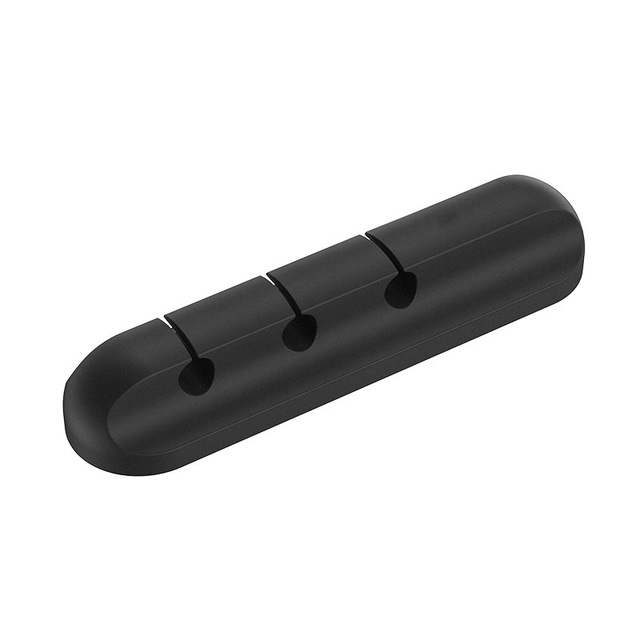 Silicone Cable Organiser Clips for Desks and Headphone Wires