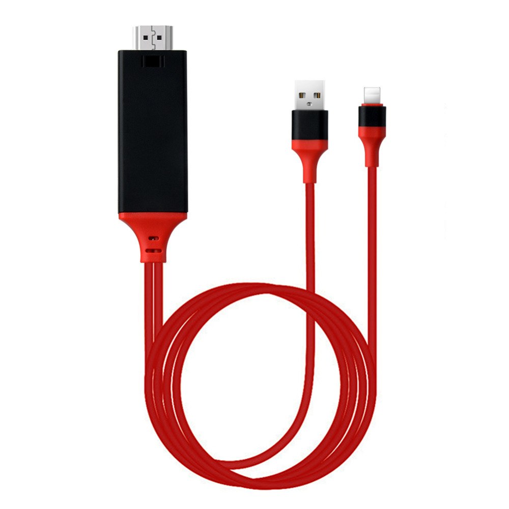 3-in-1 Type-C to HDMI Phone Screen Mirroring Cable, 2m