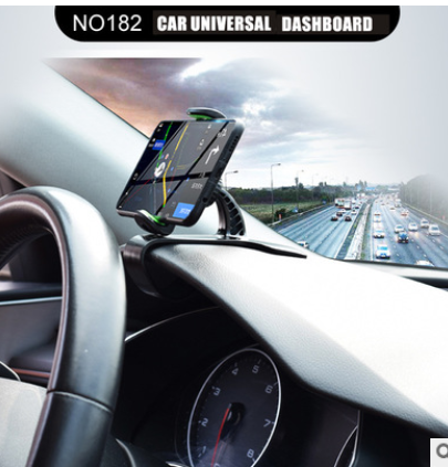 360 Degree Rotating Universal Car Phone Holder in Mysterious Black