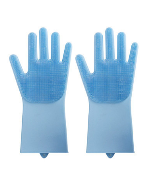 Guantes de silicona resistentes al calor para limpiar la cocina