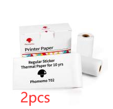 Portable Mini Bluetooth Thermal Label Printer, Inkless Printing