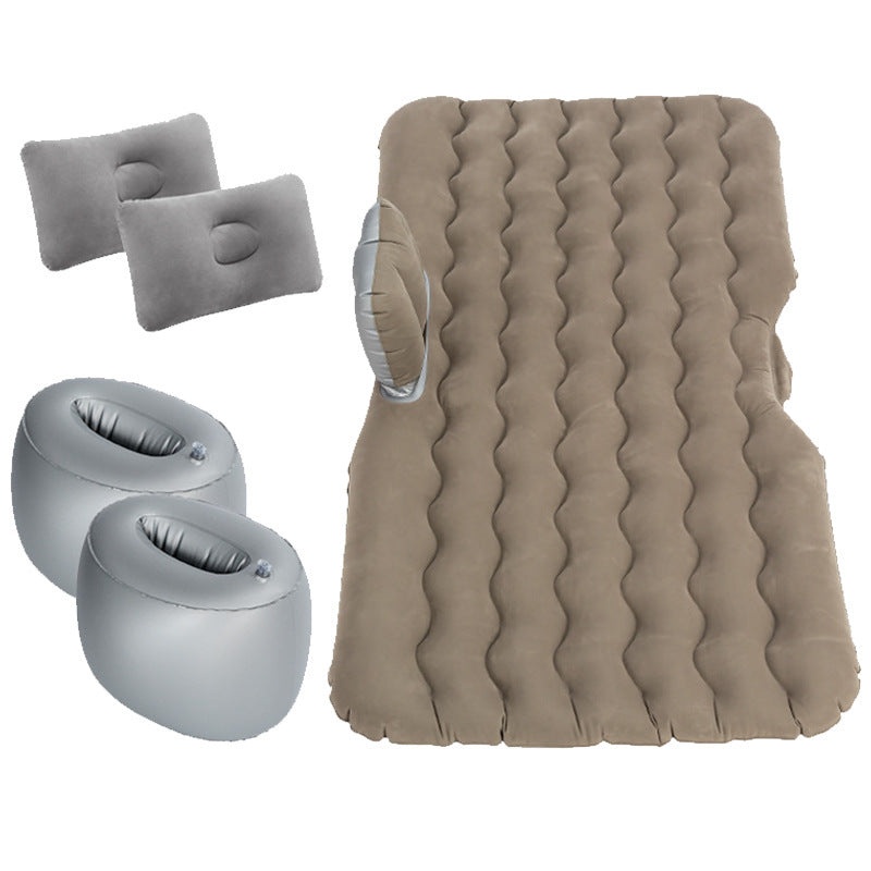 Inflatable Car Travel Mattress Bed for Camping and Road Trips