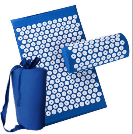 Acupressure Yoga Cushion and Massage Pillow, Spike Mat for Home Relaxation