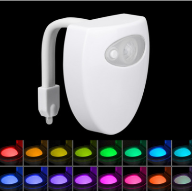 Toilet Induction LED Night Light with Colour Choices for the Bathroom