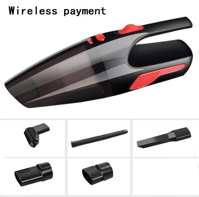 Handheld High-Power Car Vacuum Cleaner for Wet and Dry Use