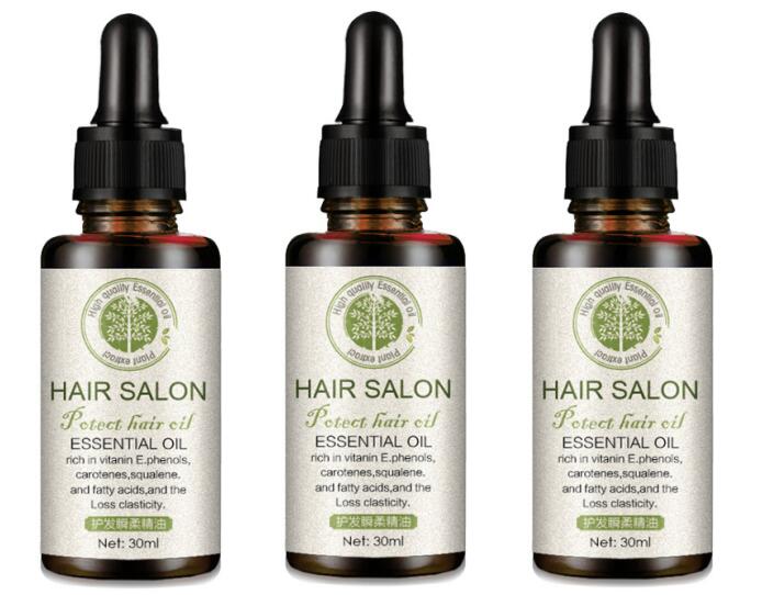 Hair Care Essential Oil 30ml, Nourishing Shine Oil for Smooth Hair