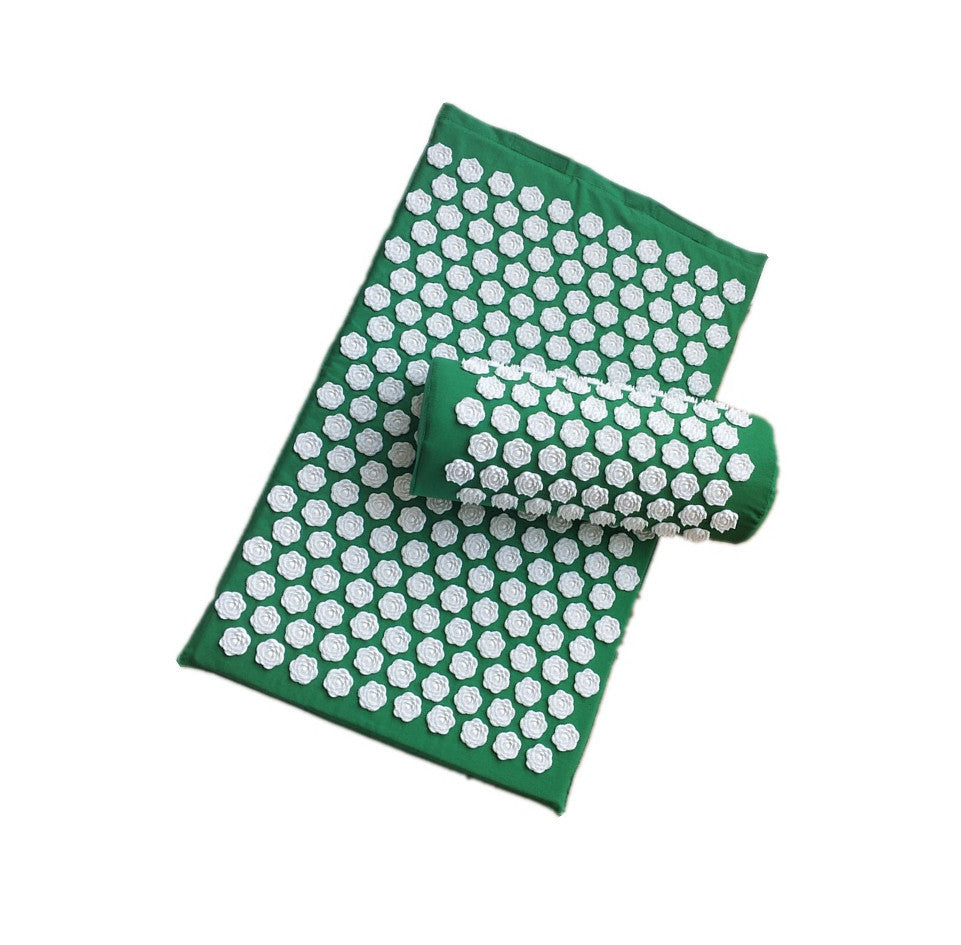Acupressure Yoga Cushion and Massage Pillow, Spike Mat for Home Relaxation