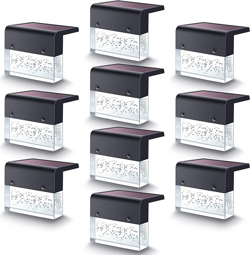 Waterproof RGB LED Solar Light For Steps Fences And Gardens