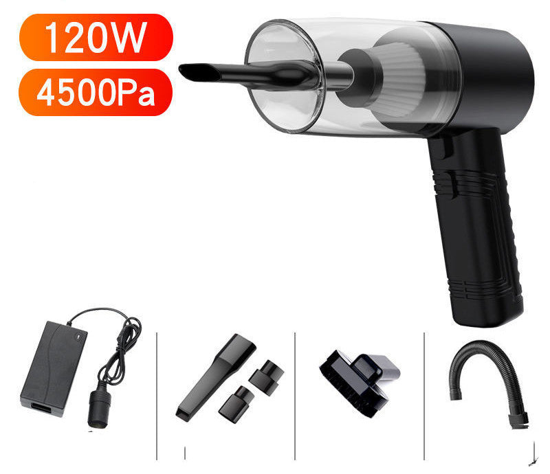 Powerful Mini Car Vacuum Cleaner, Dual-Purpose Wet and Dry Handheld