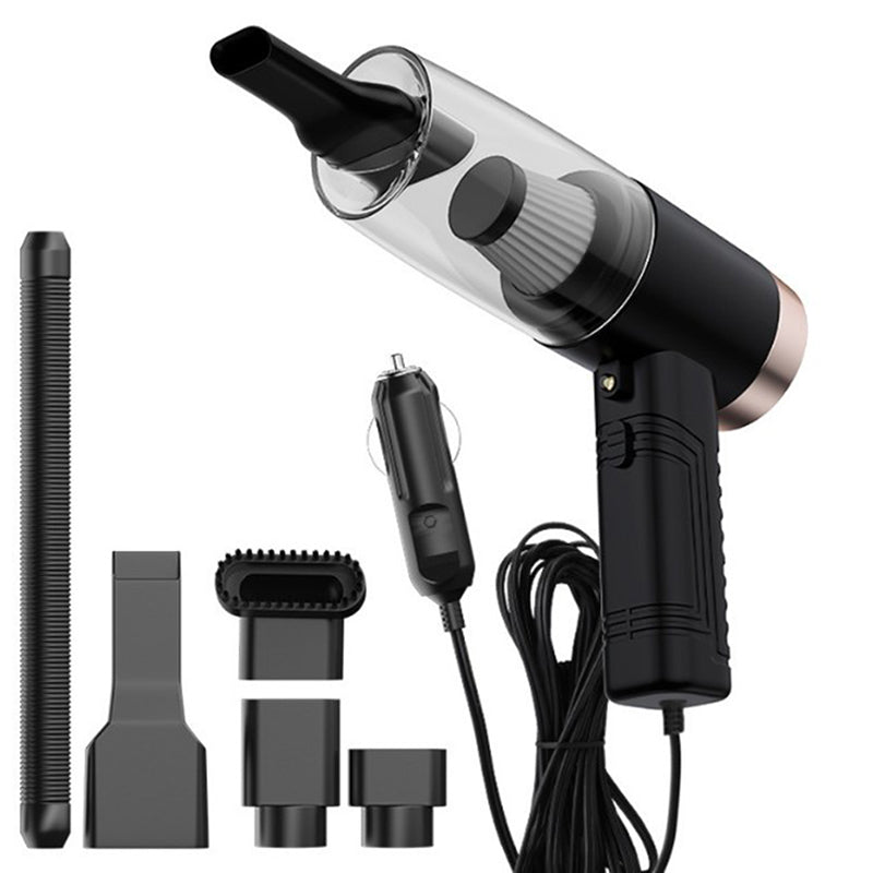Powerful Mini Car Vacuum Cleaner, Dual-Purpose Wet and Dry Handheld