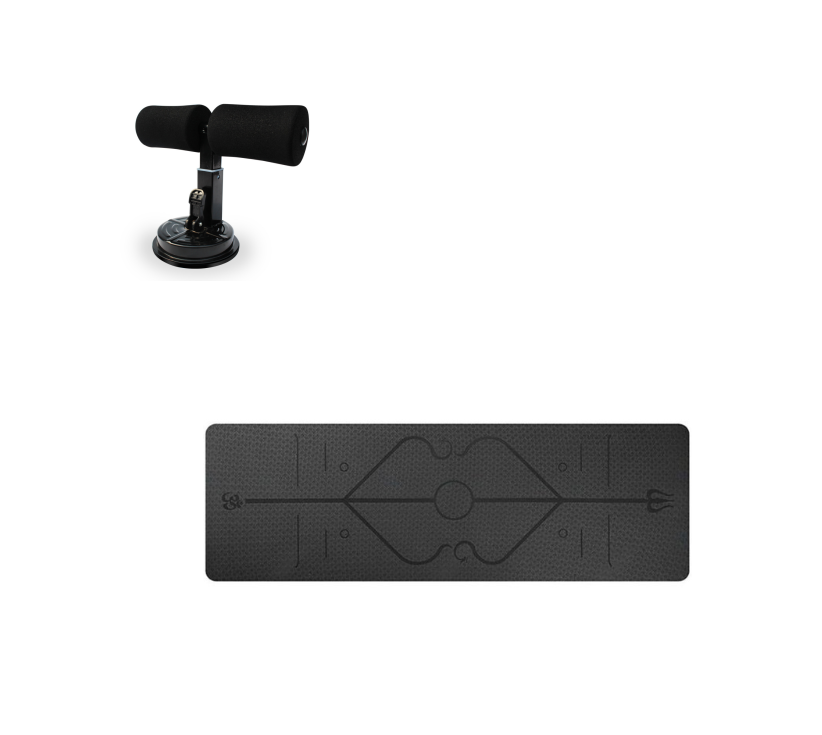 Sit Up Bar Trainer for Home Core Workouts, Metal Frame