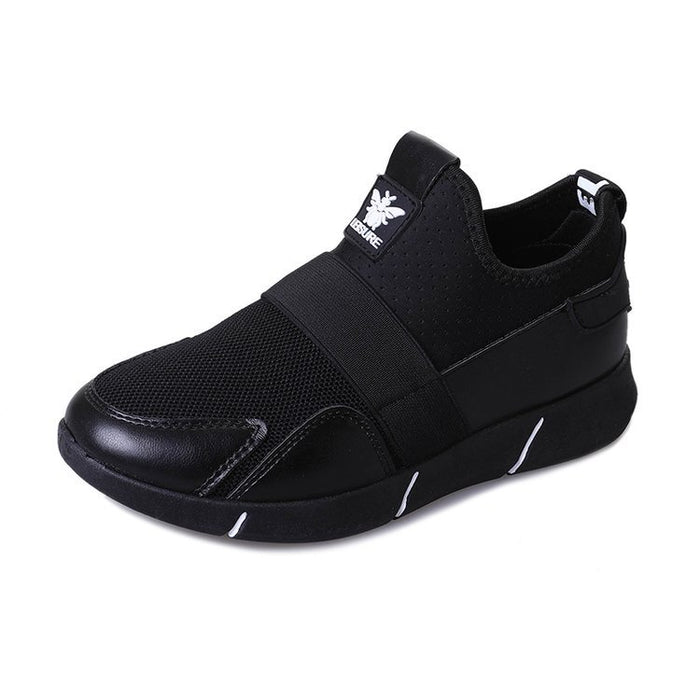 Korean Style Casual Travel Shoes for Women, Colour Block Trainers