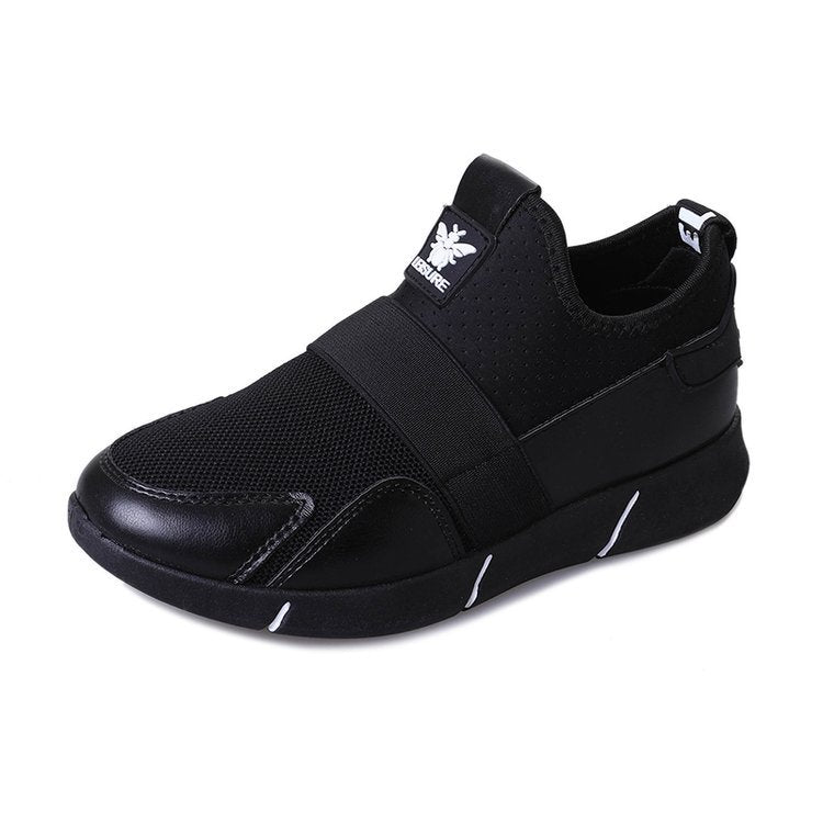 Korean Style Casual Travel Shoes for Women, Colour Block Trainers