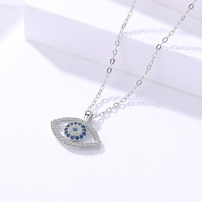 S925 Sterling Silver Jewellery with Demon Eye Design, Platinum Plated