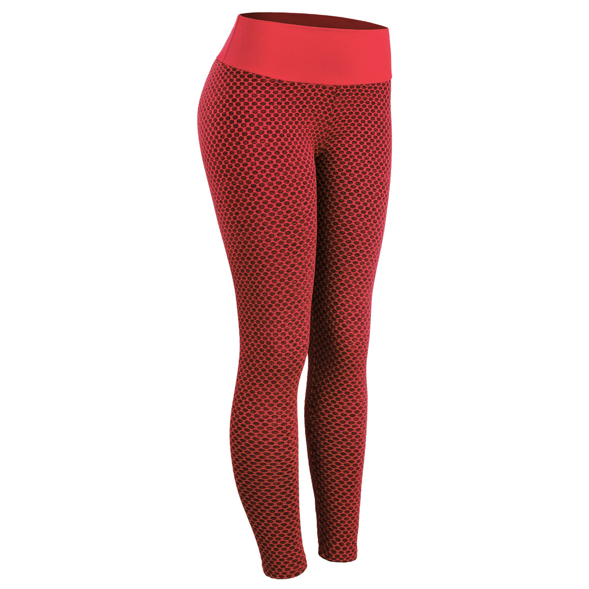 Seamless High Waist Plaid Leggings For Yoga, Gym And Everyday
