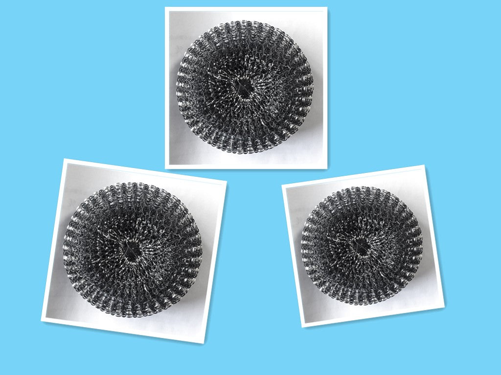 Kitchen Soap Dispensing Palm Brush, Push-Type Dish Scrubber
