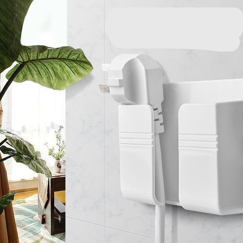 Punch-Free Sticky Phone Charging Rack, Wall Mounted Storage Holder