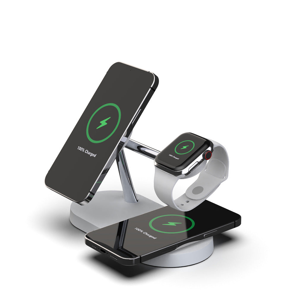5 In 1 Magnetic Wireless Charging Station With Night Lamp