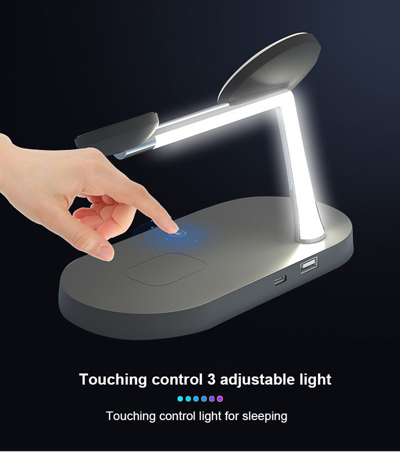 5 In 1 Magnetic Wireless Charging Station With Night Lamp
