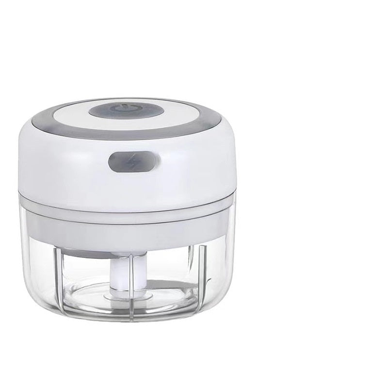 Mini Electric Garlic Chopper, USB Rechargeable Mincer for Ginger and Veg