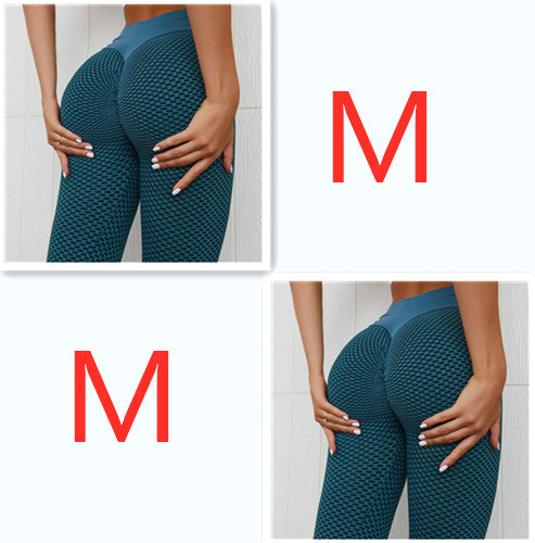 Seamless High Waist Plaid Leggings For Yoga, Gym And Everyday