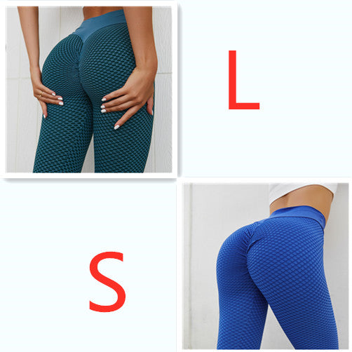 Seamless High Waist Plaid Leggings For Yoga, Gym And Everyday