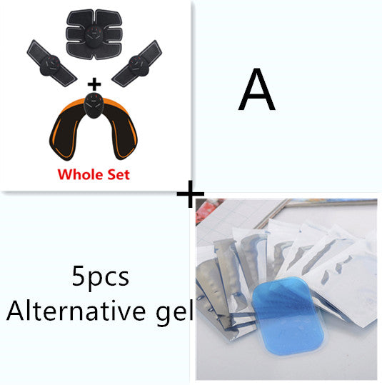 EMS Abs Trainer Stickers, Rechargeable Muscle Toning Pads for Home