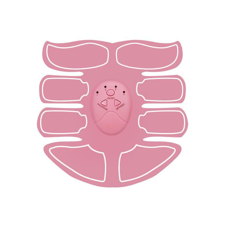EMS Abs Trainer Stickers, Rechargeable Muscle Toning Pads for Home