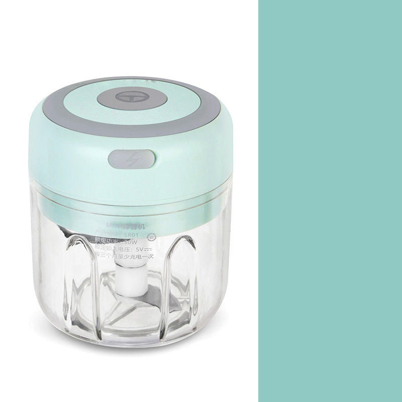 Mini Electric Garlic Chopper, USB Rechargeable Mincer for Ginger and Veg