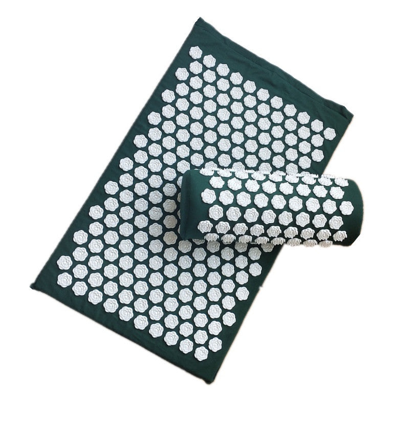 Acupressure Yoga Cushion and Massage Pillow, Spike Mat for Home Relaxation