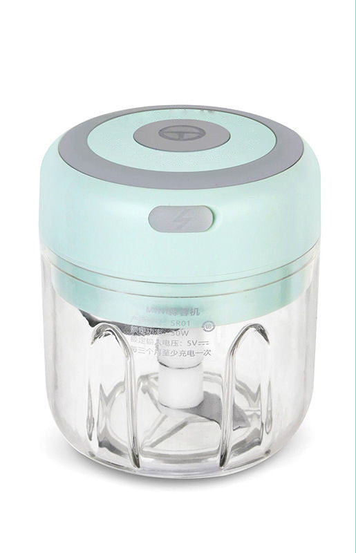 Mini Electric Garlic Chopper, USB Rechargeable Mincer for Ginger and Veg