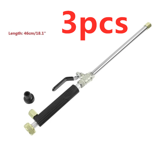High Pressure Car Washing Water Sprayer Nozzle with Hose Wand
