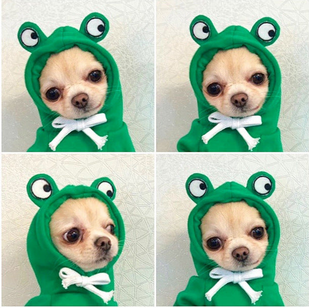 Fruit Fleece Dog Hoodie for Small Dogs, Warm Winter Pet Clothes