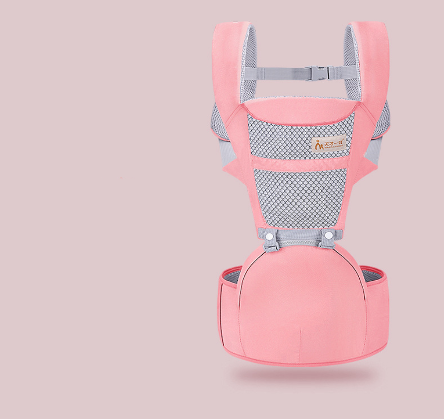 Baby Hip Seat Carrier with Waist Stool, Breathable Multi-Use Design