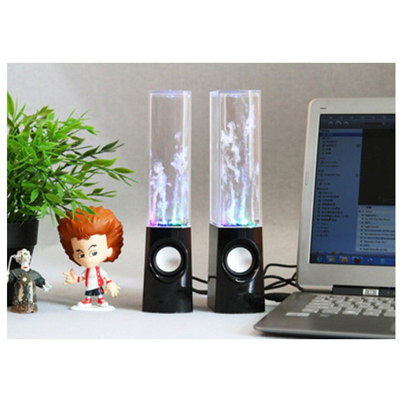 Dancing Water Speaker With LED Fountain Light For Parties