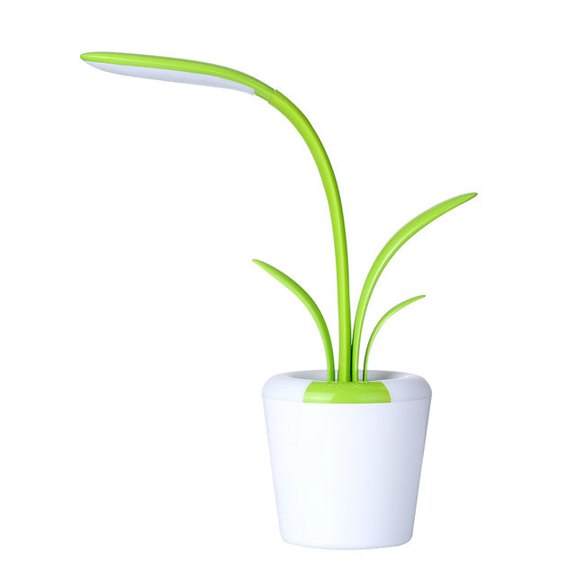 Modern USB LED Desk Lamp With 3 Brightness Levels And Night Mode