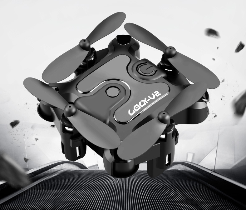 Mini Folding Drone with Camera, Pocket-Sized Quadcopter in 4K or 720P