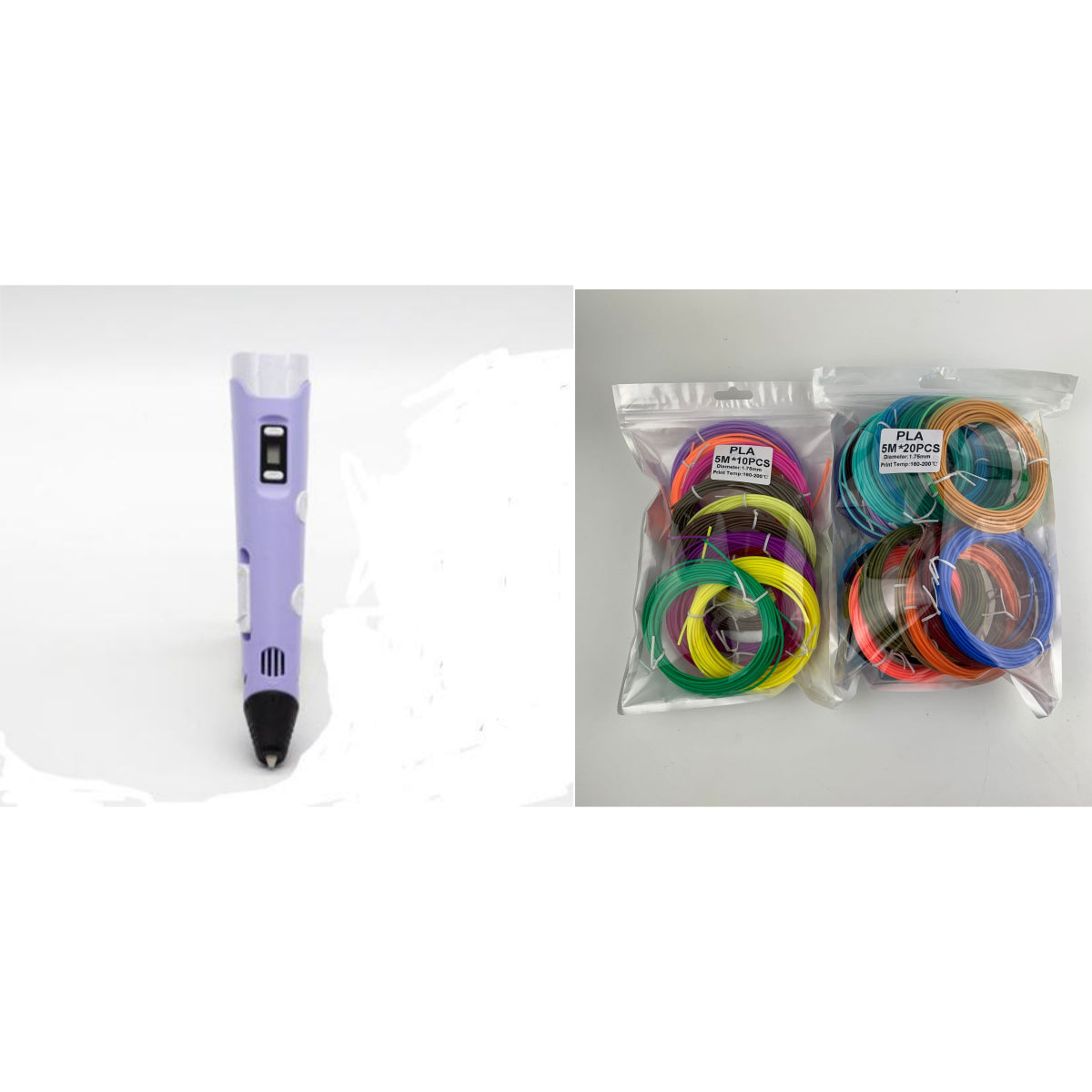 3D Printing Pen for Kids with Colourful Filament Options