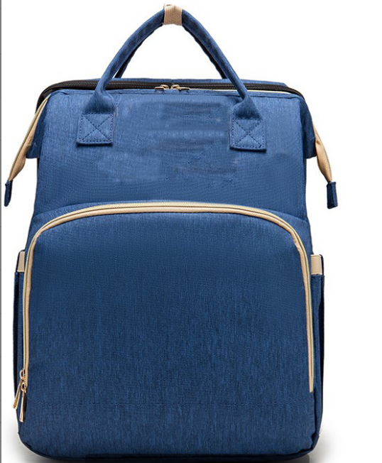 Folding Travel Bed Backpack for Mums with USB Charging