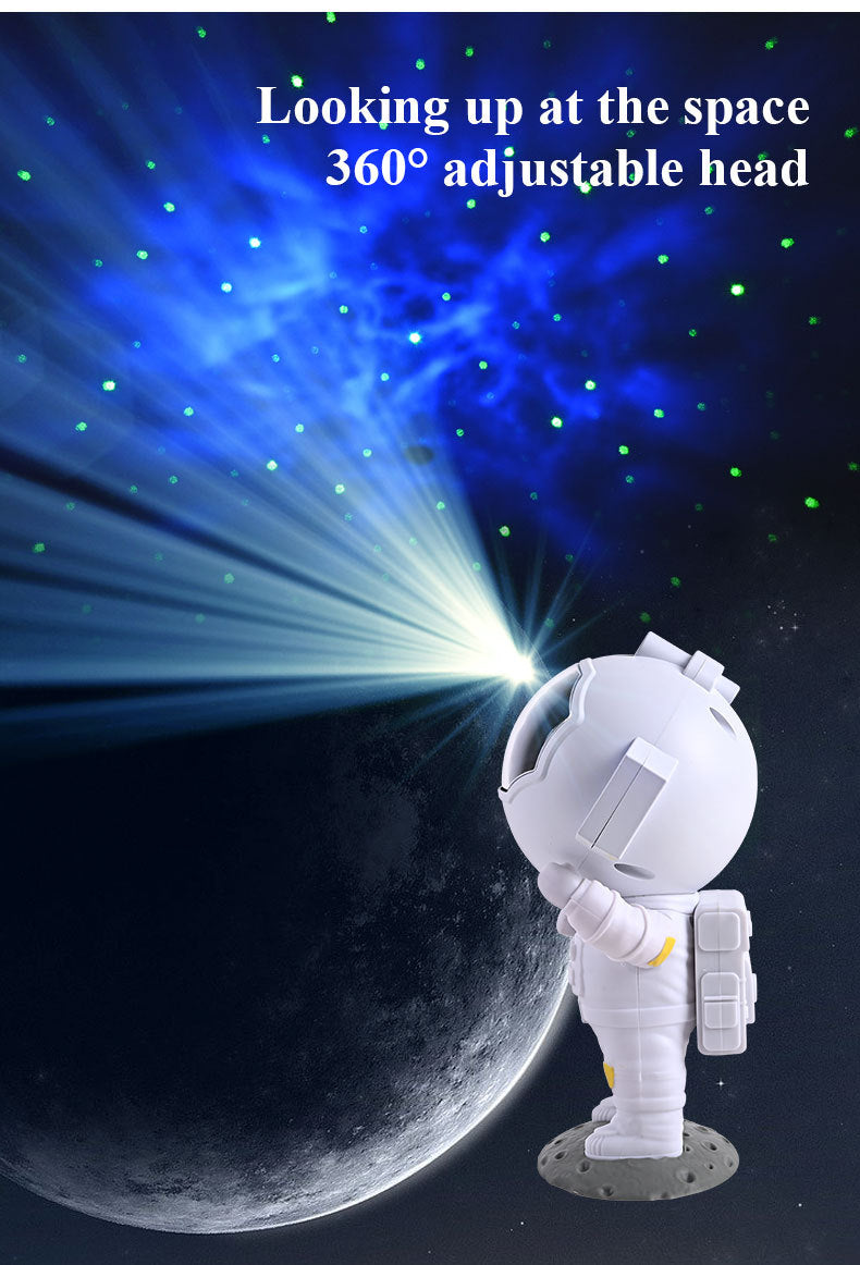 Astronaut Galaxy Star Projector Night Light for Bedrooms