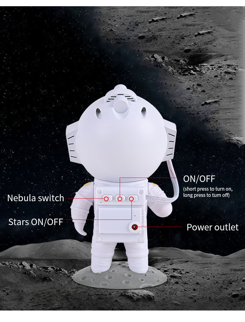 Astronaut Galaxy Star Projector Night Light for Bedrooms