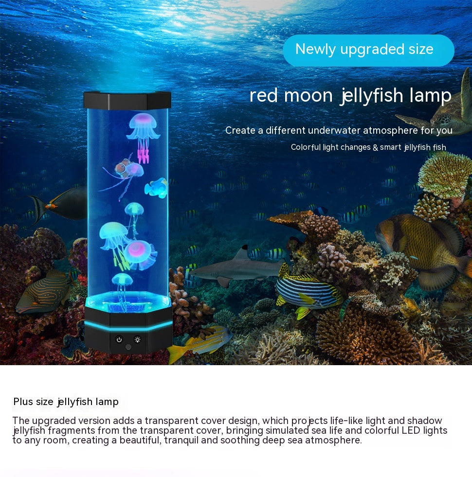 Jellyfish Lava Lamp With 17 Colours And Remote Control